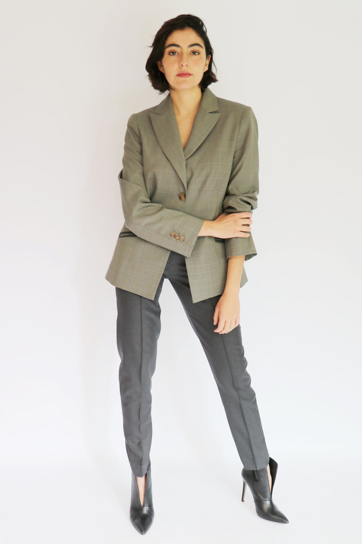 Pantalón Clasic Slim Fit gris