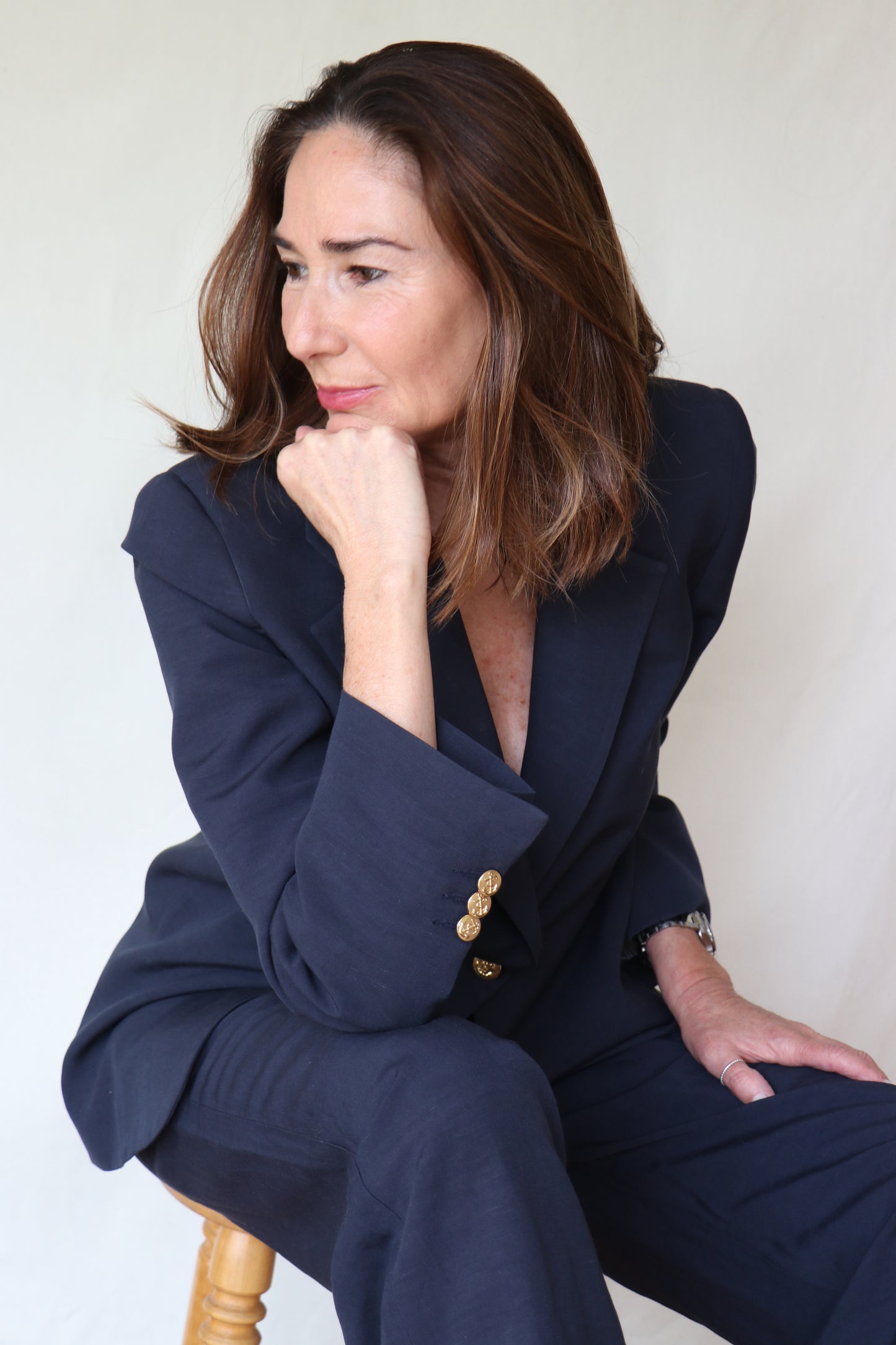 Pantalón Marina Chic Azul Marino