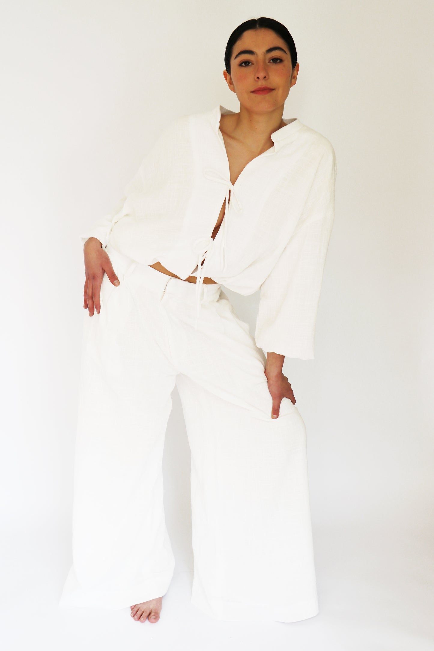 Blusón Blanco Bambula