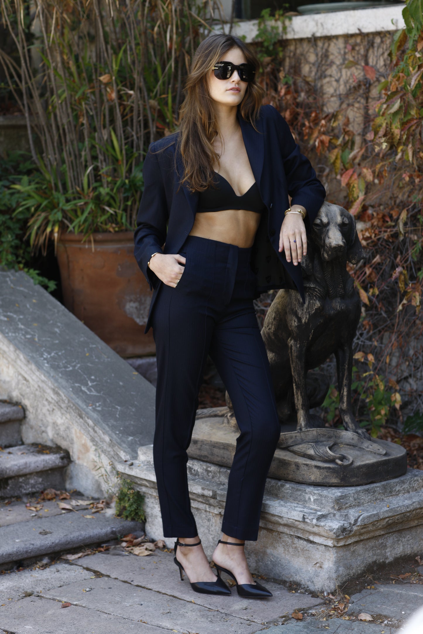 Blazer Clasic azul marino
