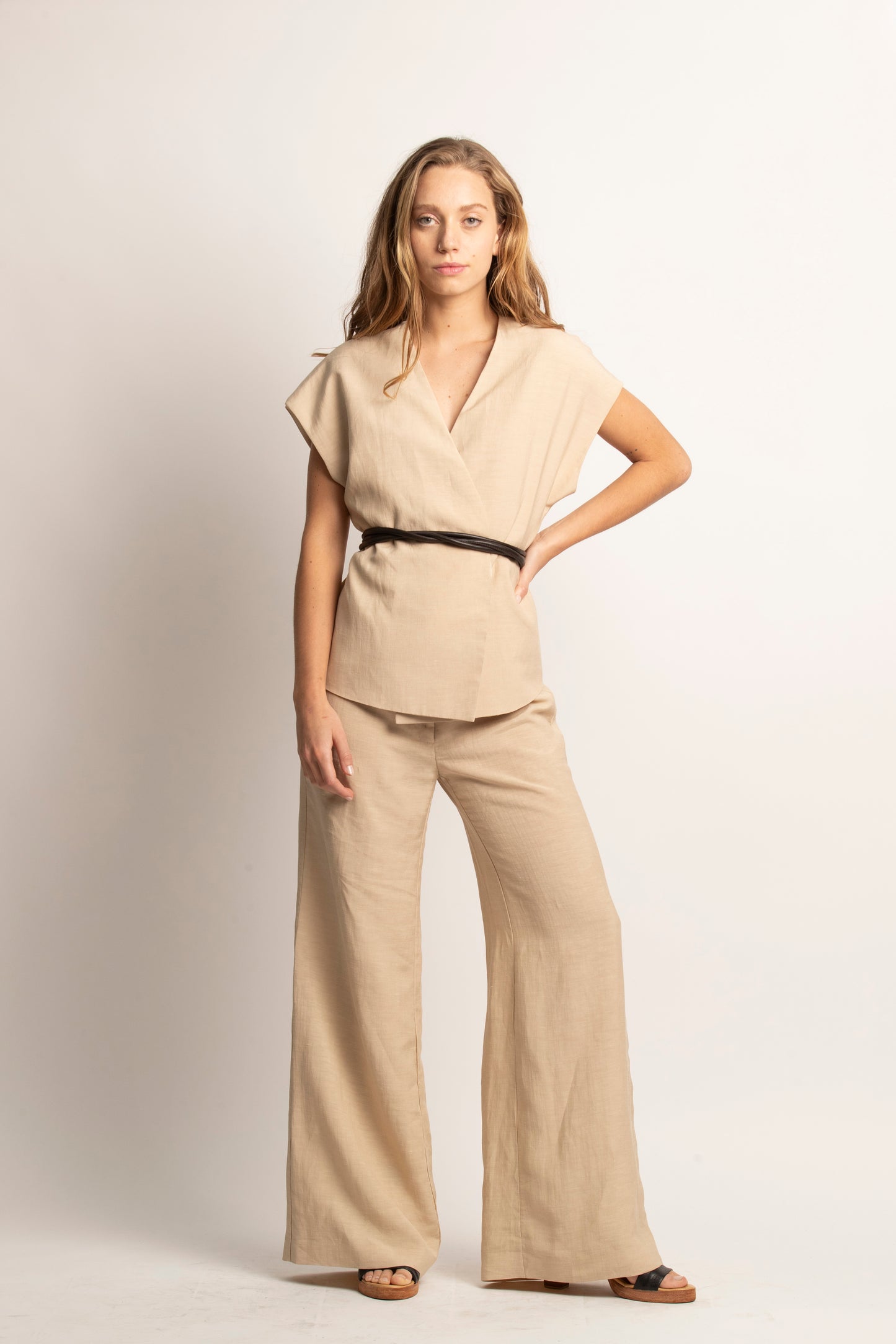 Pantalón Beige