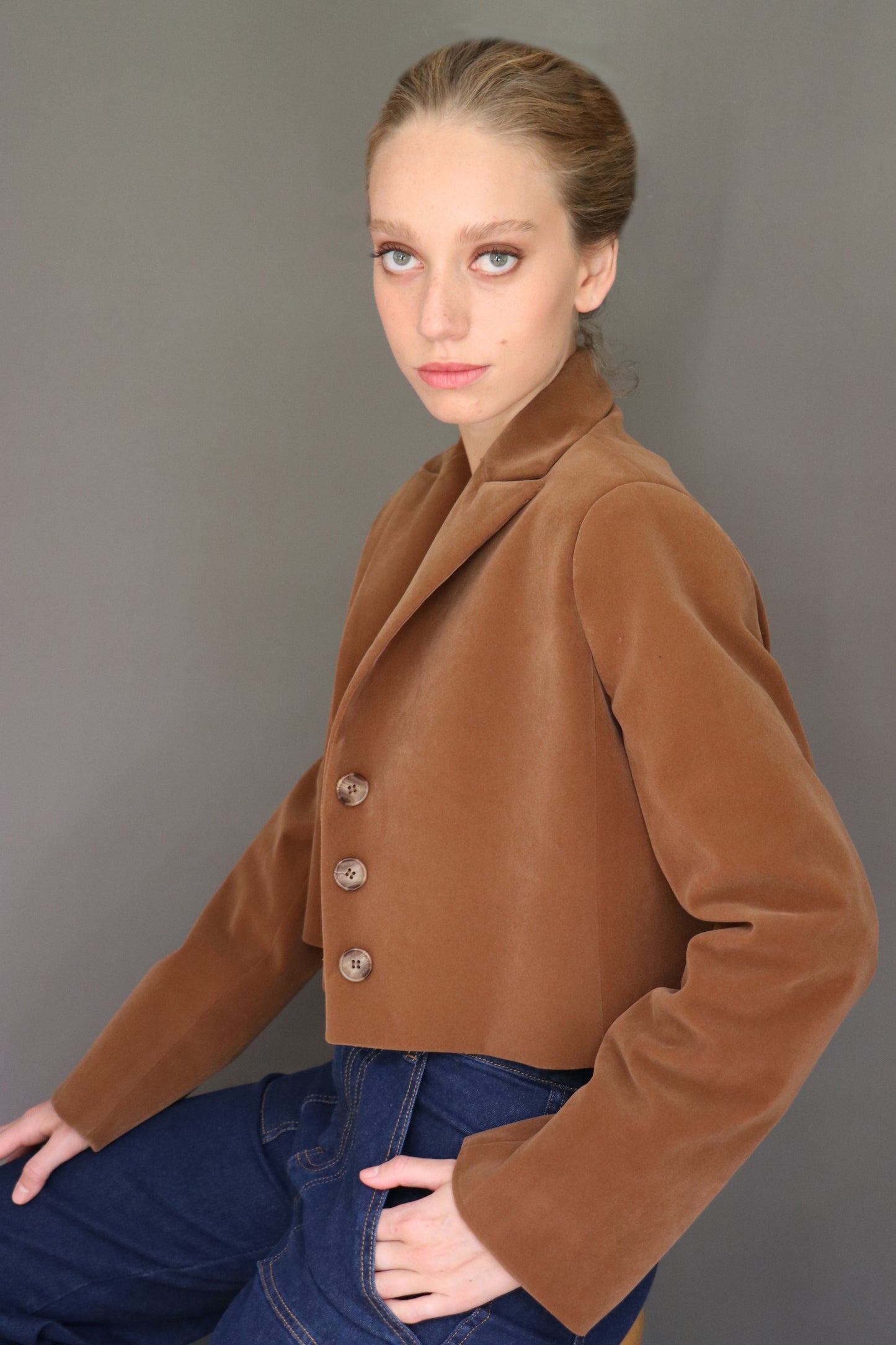 Blazer cropped Heritage