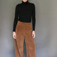 Pantalón terciopelo camel