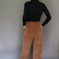 Pantalón terciopelo camel