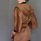 Abrigo chaqueton Suri Camel