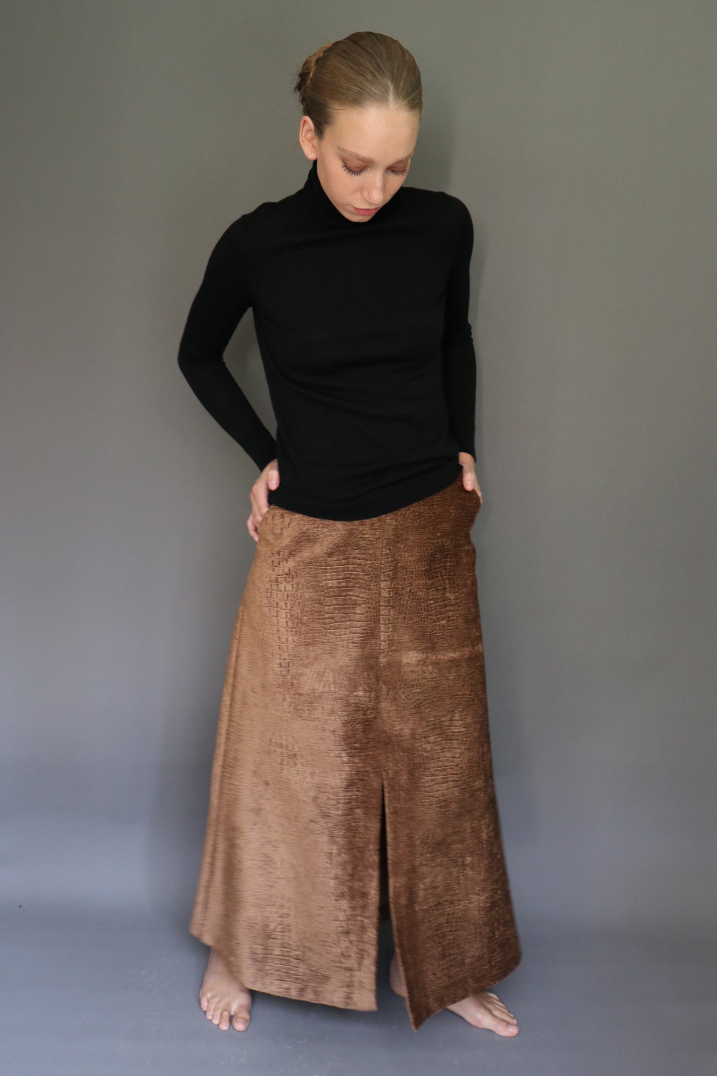 Pollera Heritage camel
