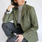 Blazer Clasic cuadrille verde