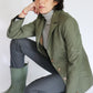 Blazer Clasic cuadrille verde