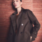 Trench Anne verde oliva