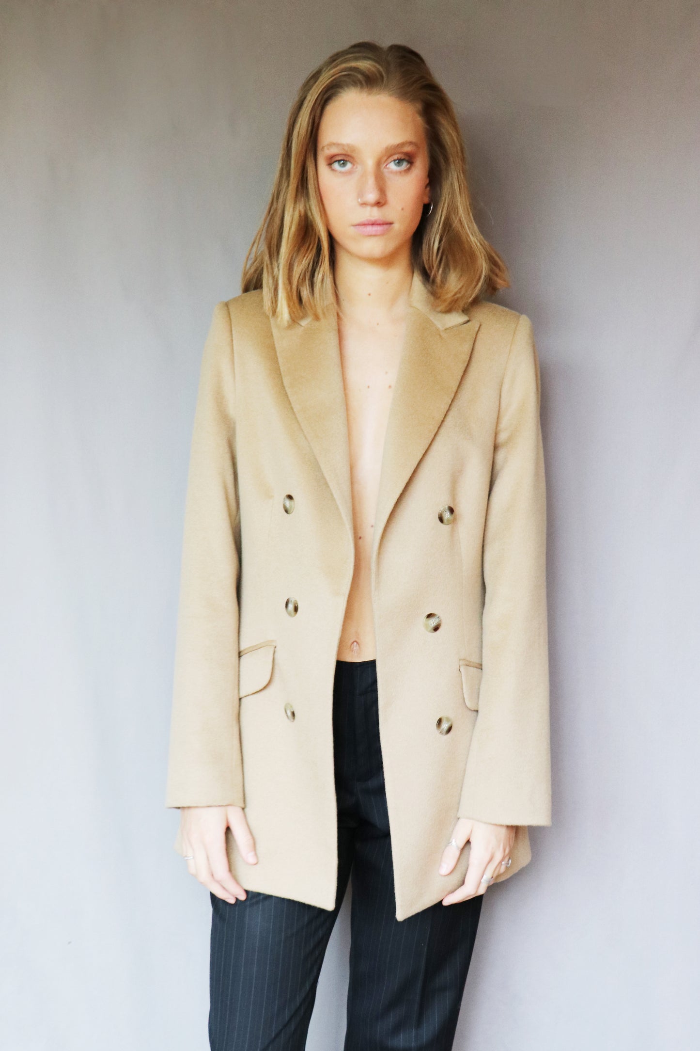 Blazer Baker Camel