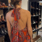 Blusa calabazas roja