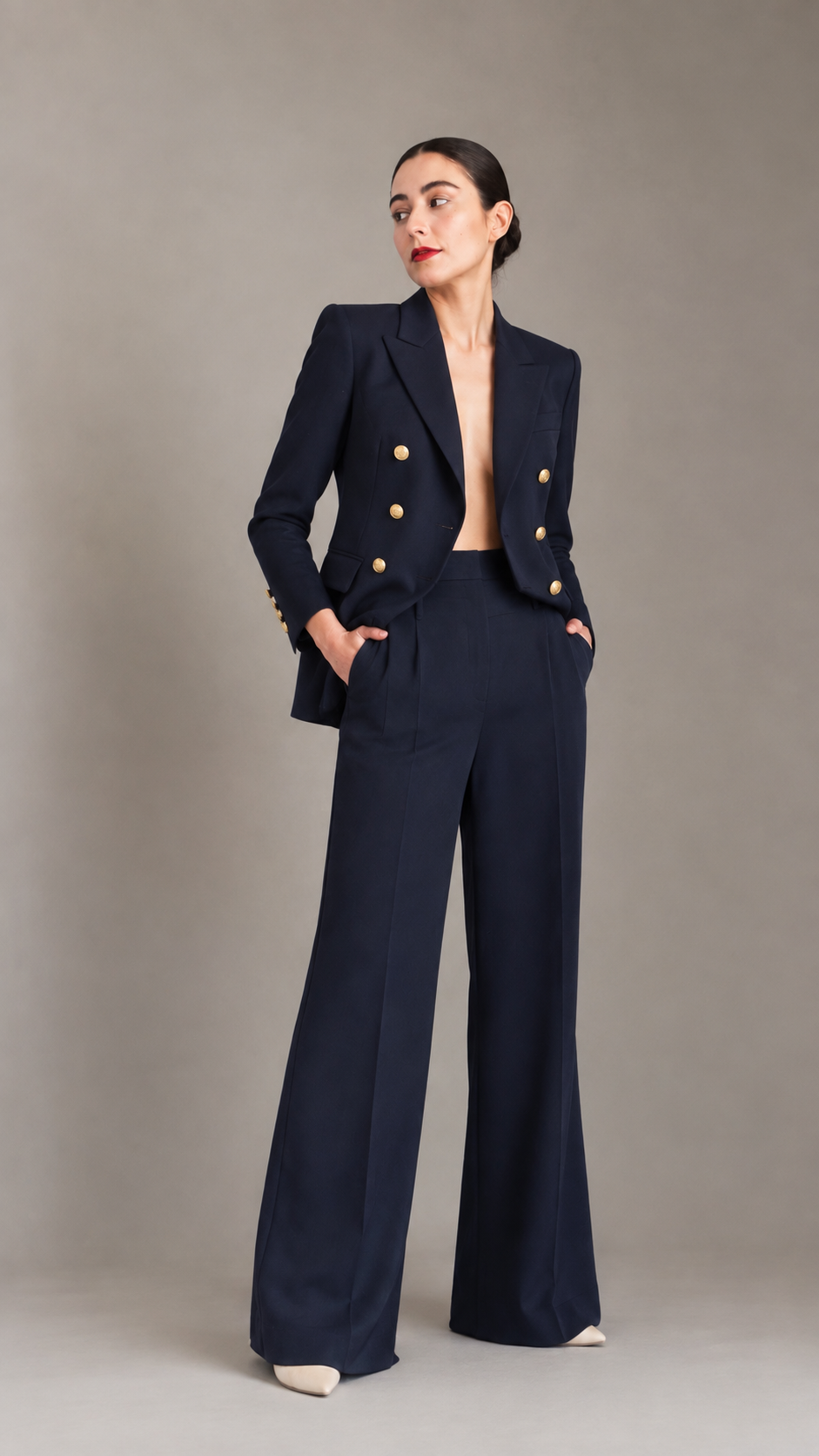 Pantalon azul marino