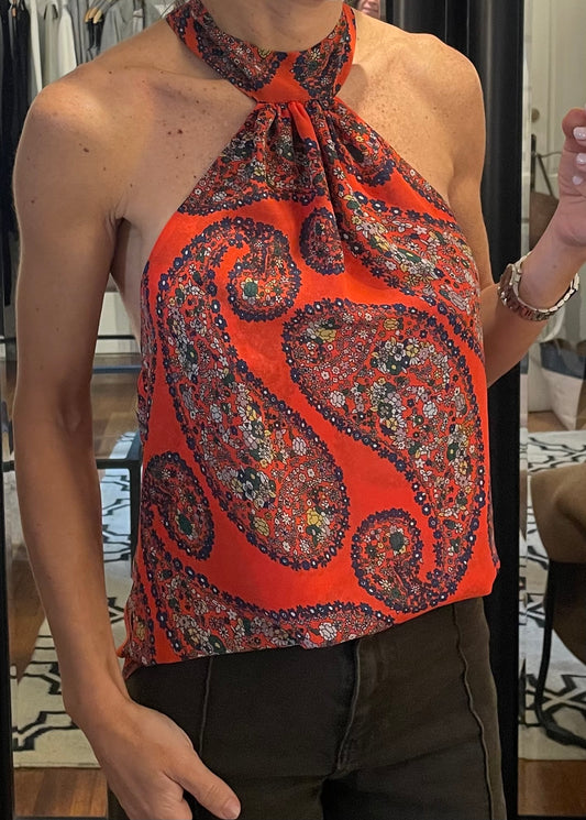 Blusa calabazas roja