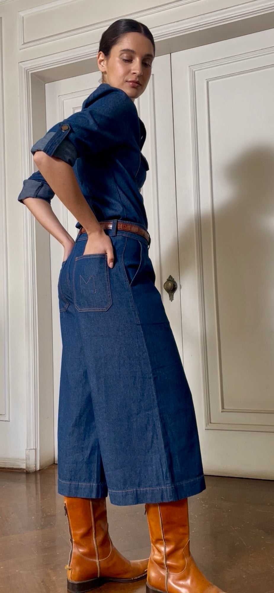 Bermudas jeans