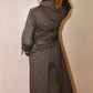 Trench verde olivo