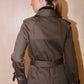 Trench verde olivo
