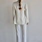 Blazer Crepe Patou Blanco